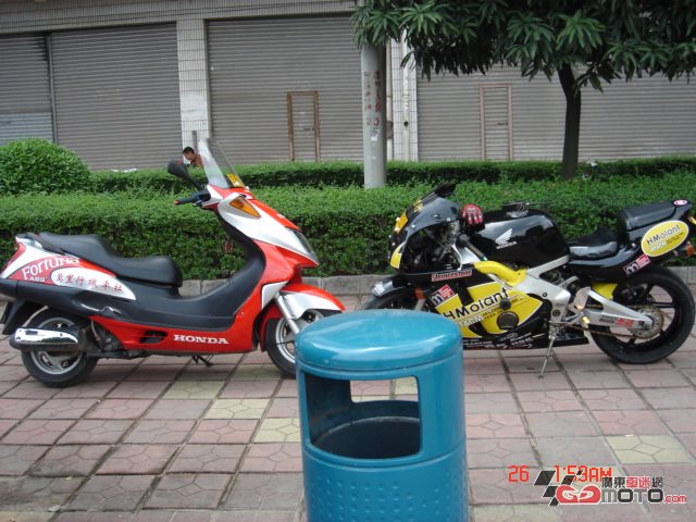 广州芳村东沙万里行机车社....CBR400R...