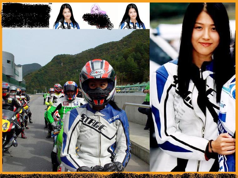 韩国美女车手（她是模特哦）