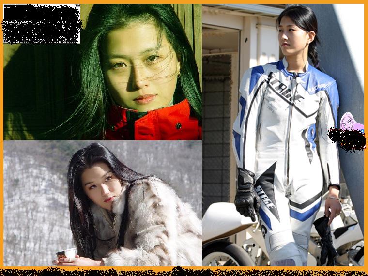 韩国美女车手（她是模特哦）