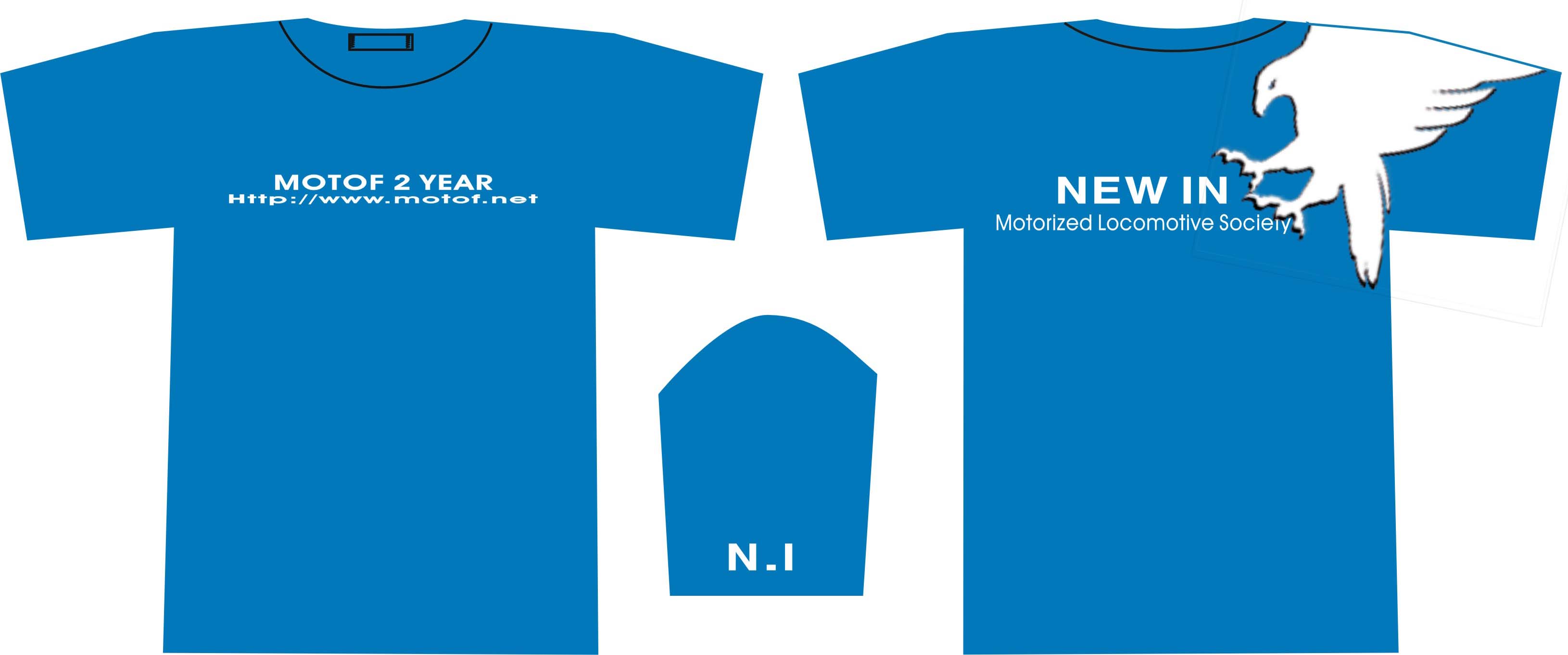 小弟为第二届年会设计的新英版纪念T-SHIRT。大家比D意见