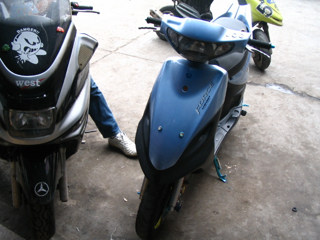出售极品改装YAMAHA福喜100