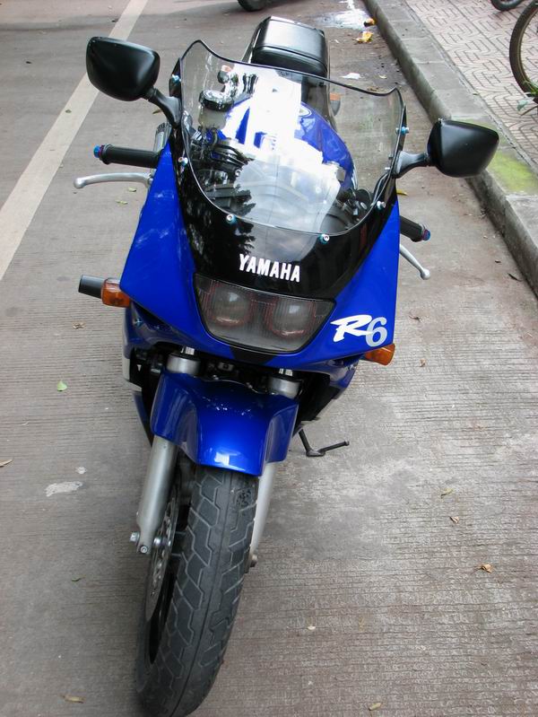 广东梅州 卖 雅玛哈FZR250RR水晶灯一部94车！