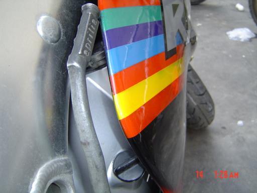 卖自用aprilia rs250银狐