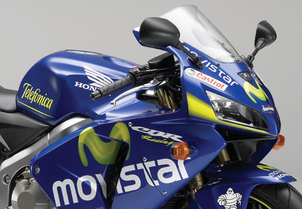2006CBR600RR MOVISTAR 花