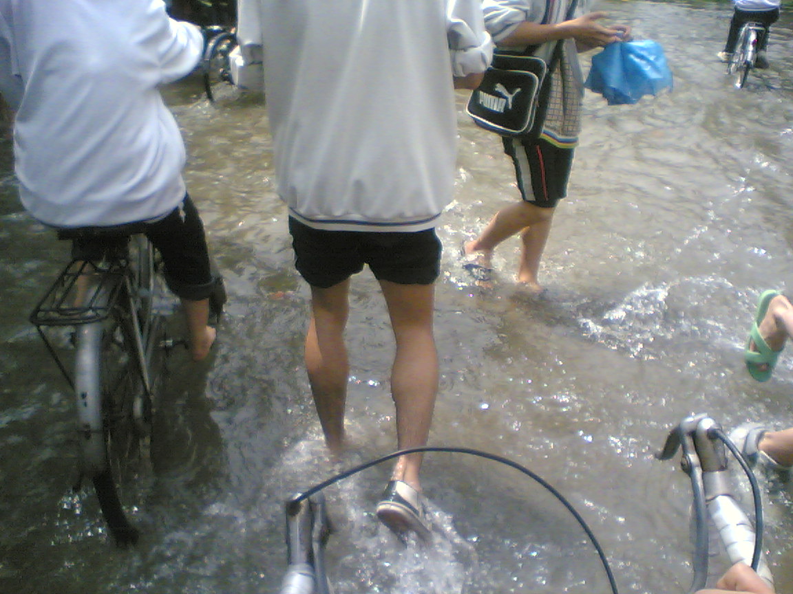 雨的湿润~威尼斯的学校