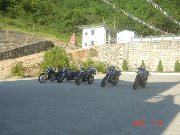 汕尾S.P.C会7.23四辆CB小跑260KM