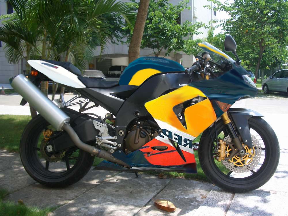 [推荐]重新发贴〖05年ZX-10R〗原板原漆