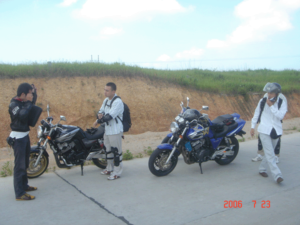 更新中>汕尾S.P.C会7.23四辆CB小跑260KM