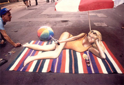 【奇闻异图】以假乱真的街头艺术