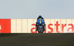 MOTO GP2(世界摩托锦标赛）游戏，有烧胎有抬后轮什么的~