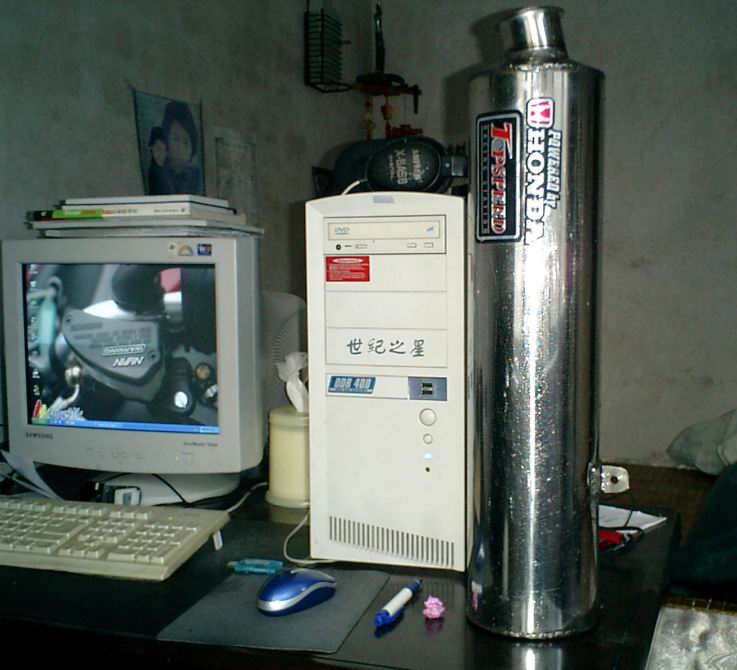 [原创]出售自制不锈刚排气..400CC以上比较合适!!