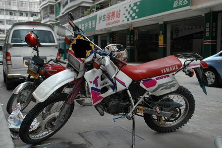 广州白云区6000元出售雅马哈DT125cc越野