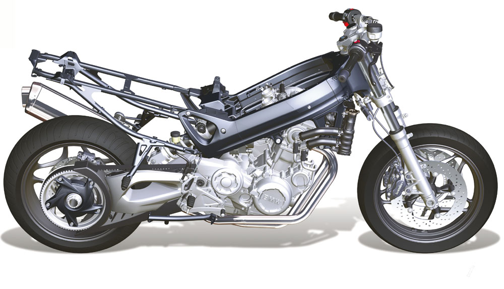 多用途车种:BMW F 800 ST - YAMAHA TDM900A