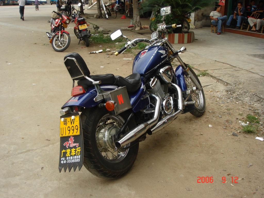 广东郁南HONDA铁马400售7500.00元