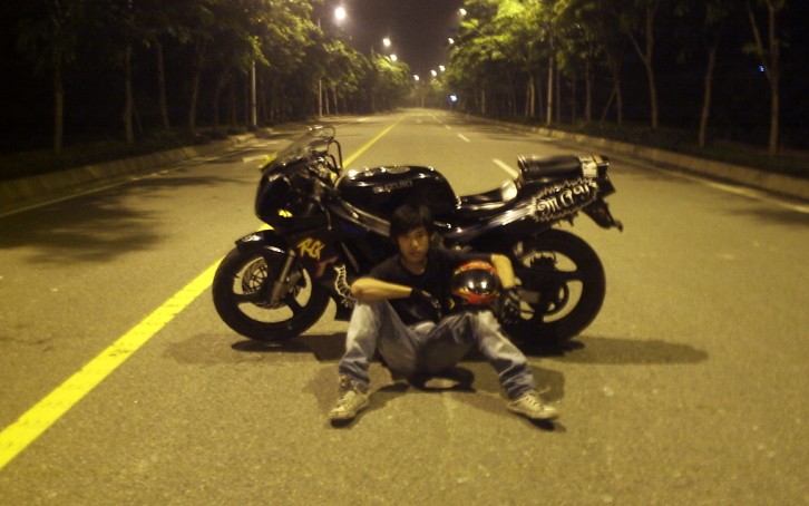 广州4500RMB出售精神本土版RG125一台(全车多补品)多图..