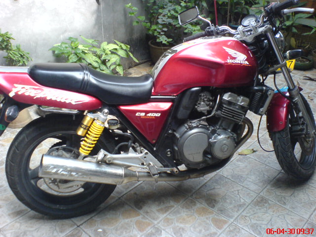 阳江卖94-CB400一台.(可换车)8800元。