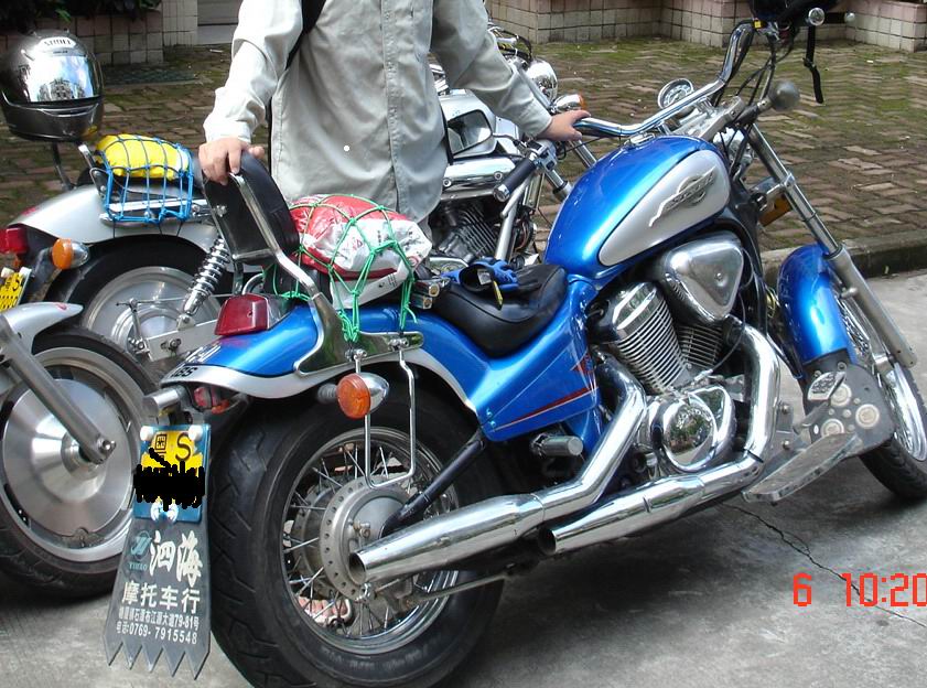 东莞代友出售本田STEED-400太子车..6000元