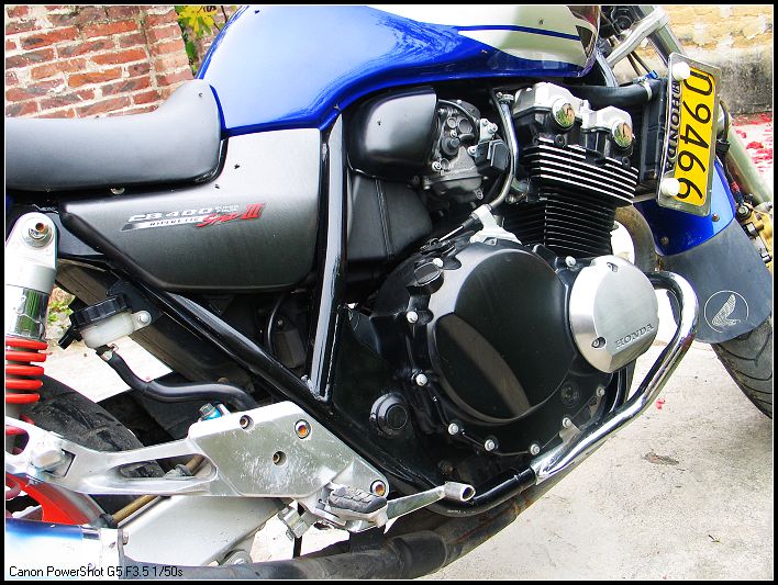 [求助]本人的蓝色CB400VTEC1刚才被偷请各大车友留意