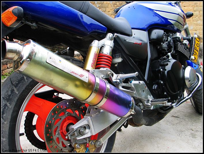 [求助]本人的蓝色CB400VTEC1刚才被偷请各大车友留意
