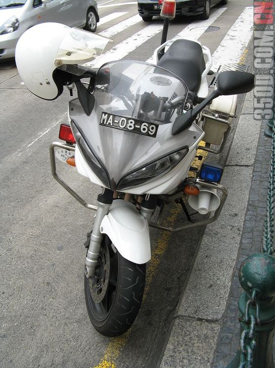 澳门强悍的警车,澳交警说,好看不好用...