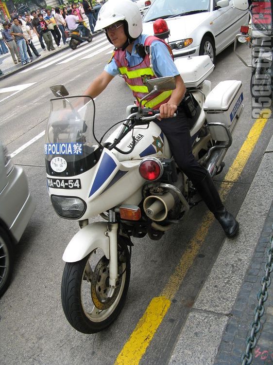 澳门强悍的警车,澳交警说,好看不好用...