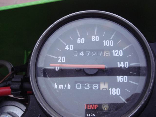 [贴图]湖北省仙桃市13500元出售94成色极好KLX250脚启林道版！