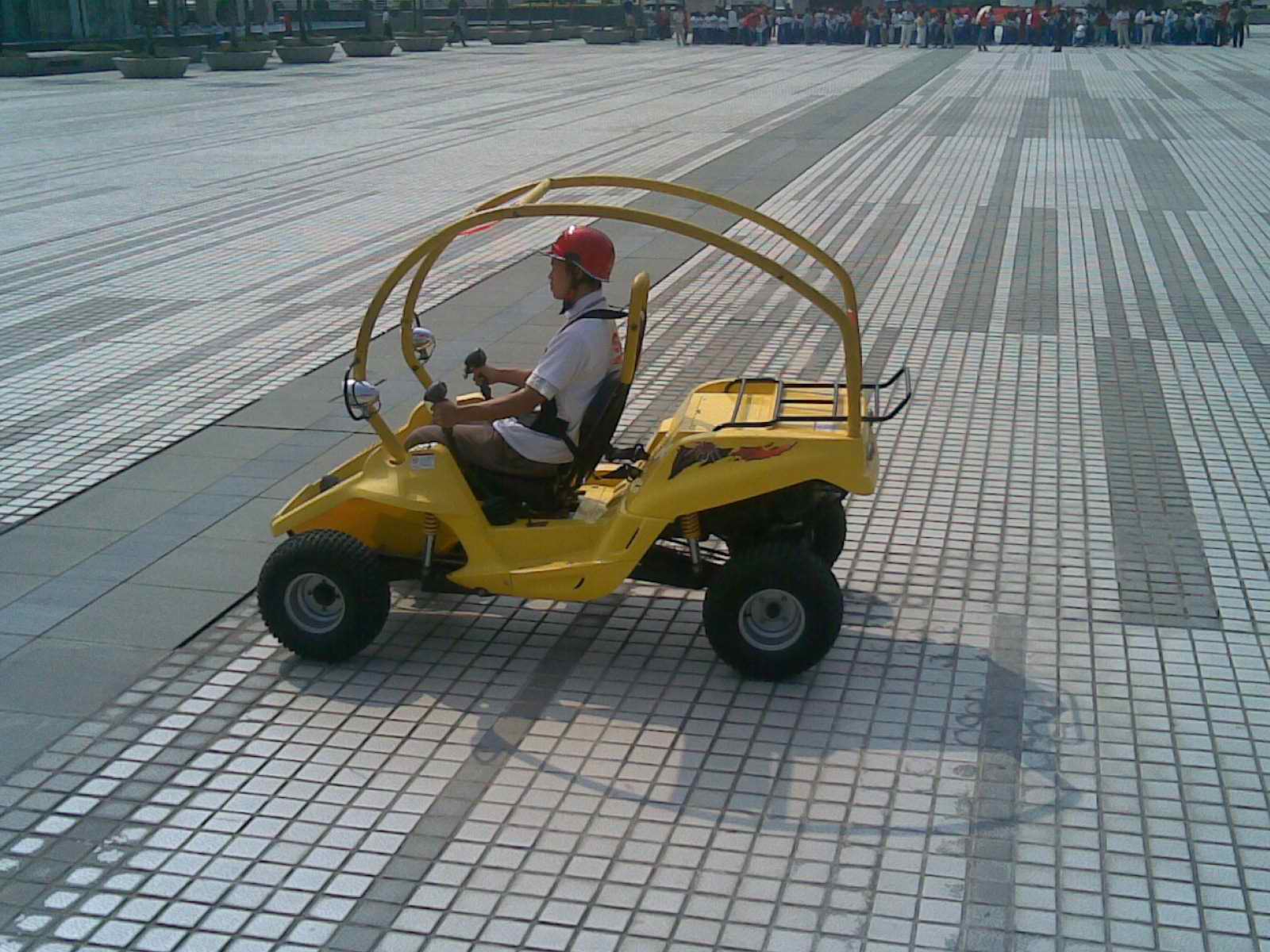 2007中国江门摩托车博览会排练