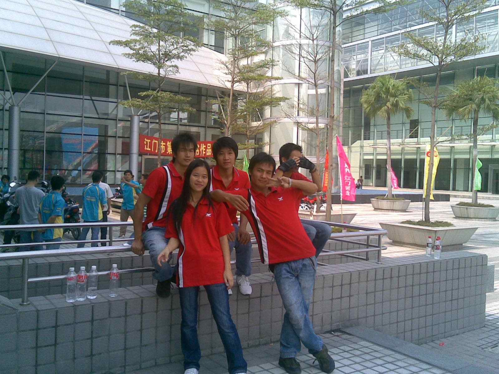 2007中国江门摩托车博览会排练