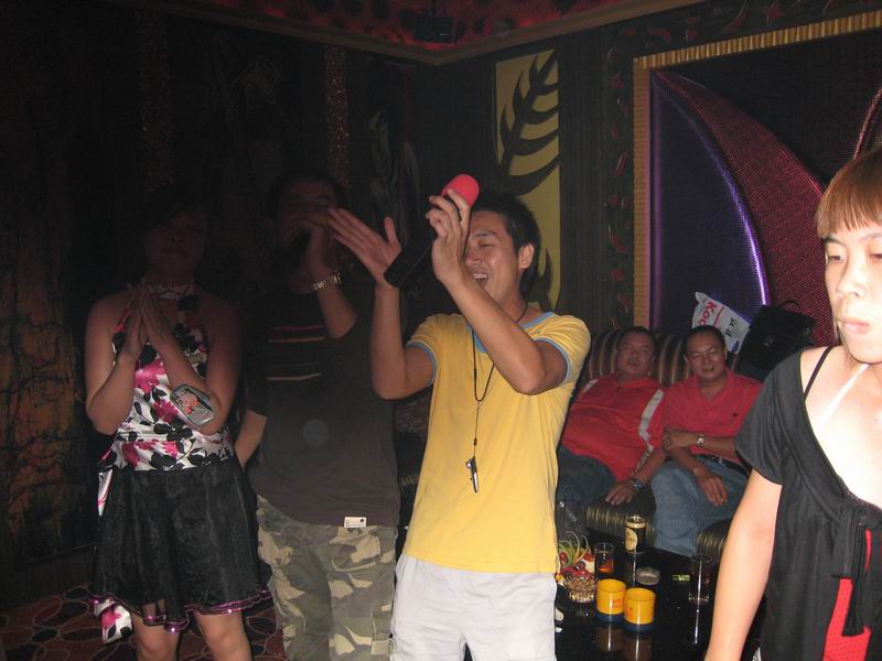 西冲聚会之晚餐、卡拉OK篇