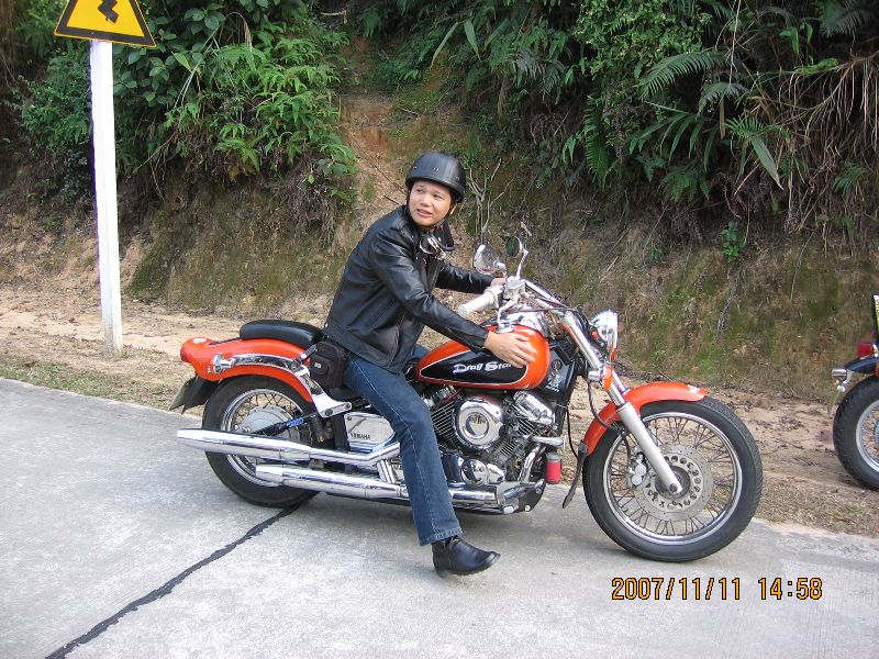 肇庆车秋游新兴大江镇水库