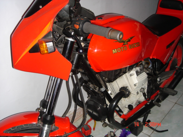 忍痛卖自己收藏的GUZZI650车