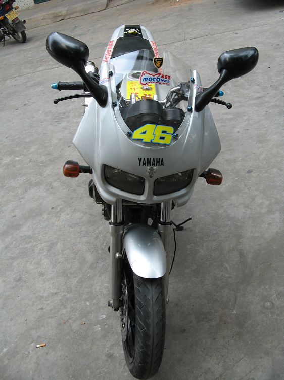 开平1.38W转让98年YAMAHA FZ400一台,大量实物图
