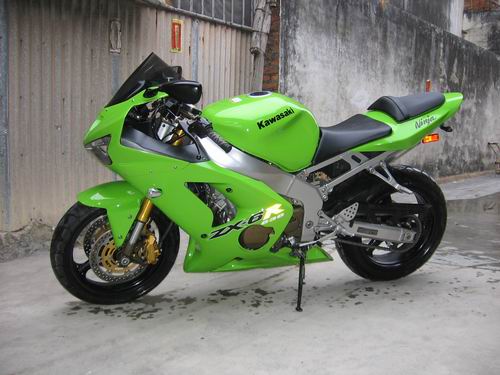 《出售》广东 28800 03年KAWASAKI ZX-6R