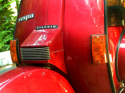 山东省菏泽市转让铁壳vespa px125e 一万元