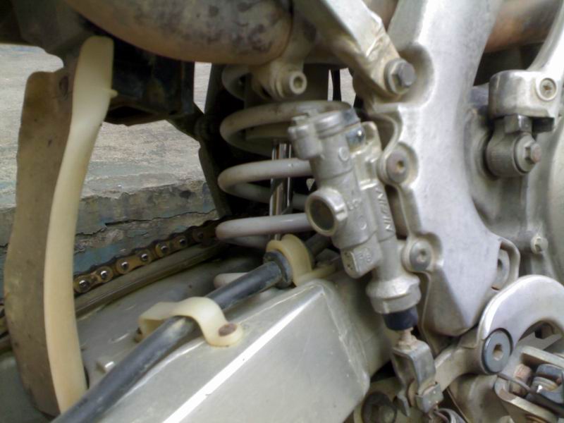 鹤山车友激改CRF450滑胎车出售2.5W可刀加送原装车古越野胎