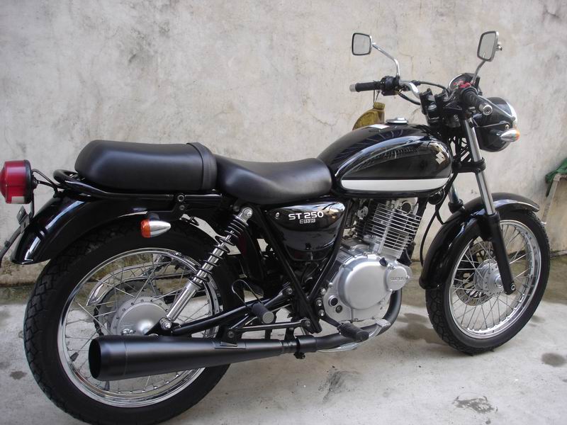 安徽淮北转让04年铃木复古st250，12300元