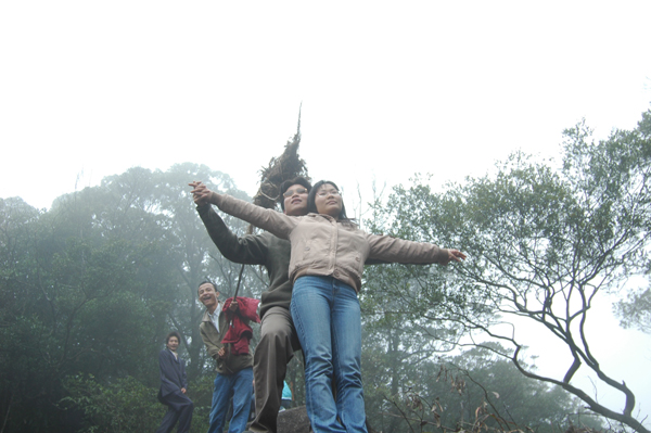 2007年年初二象头山之行！
