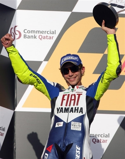 07年MOTOGP首战,斯通纳称冠,罗斯第2