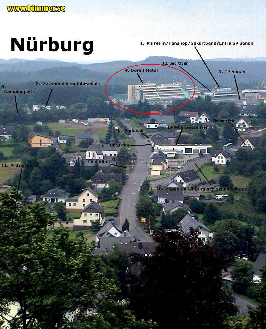 摩托旅行者的乐园，德国Nurburgring Nordschleife