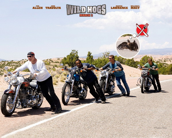 电影推介《荒野大飚客/惊骑之旅/Wild Hogs》