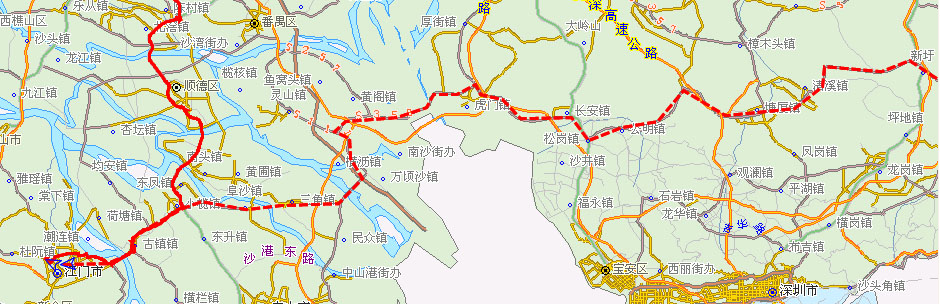 [求助]为年会作准备,请老手赐教汕尾地区--江门的路线!