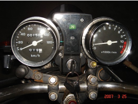 [原创]继续出售HONDA古董野CM250,现已降价到1500元,