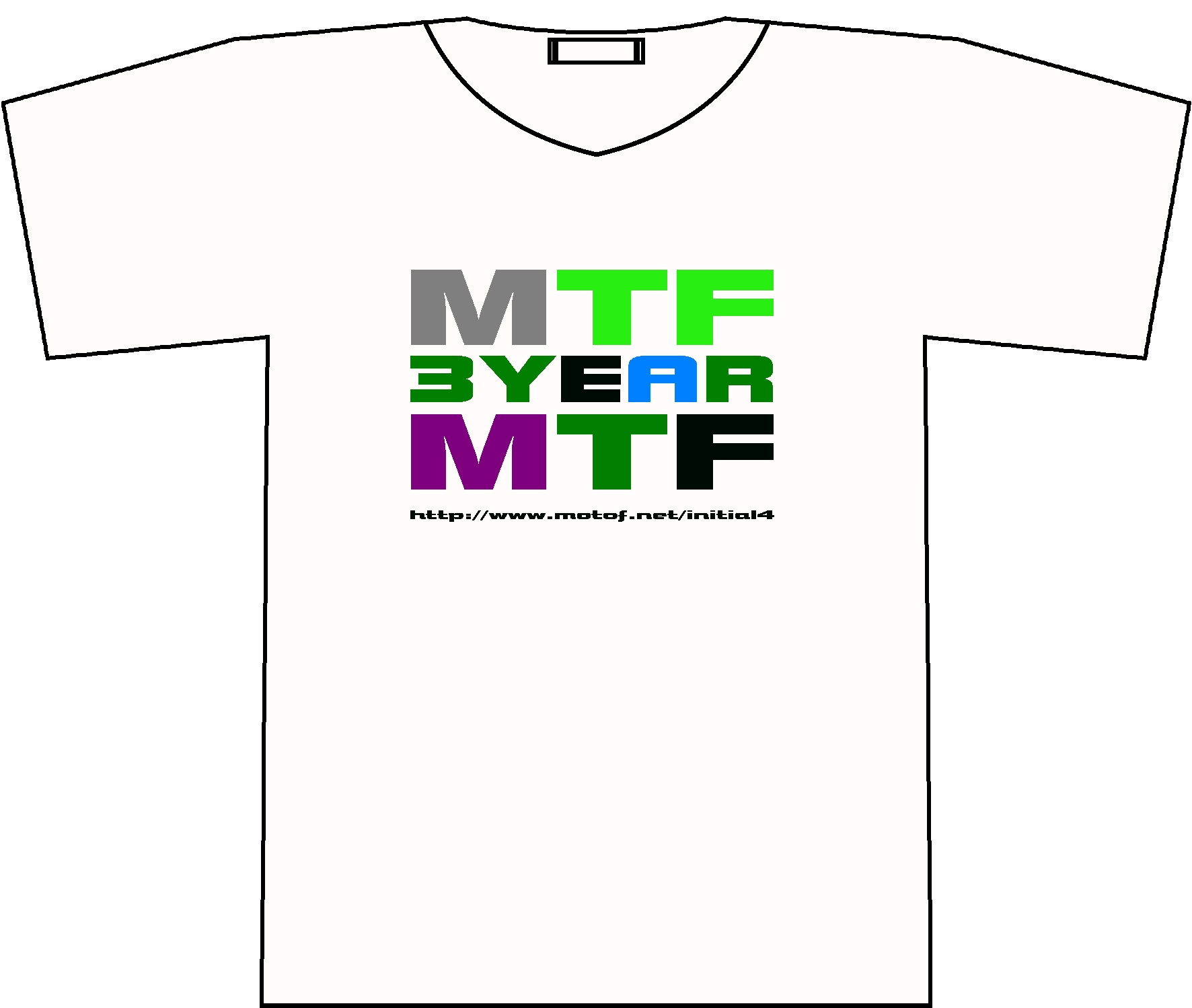 第3年年会~新英版T-SHIRT初图几个，大家比D意见。