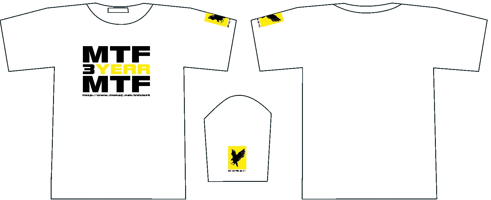 第3年年会~新英版T-SHIRT初图几个，大家比D意见。