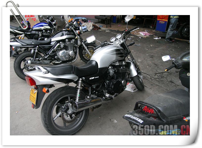 广东开平19500元转让CB750,带新疆牌