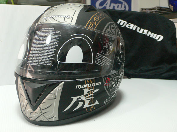 售全新日本MARUSHIN头盔,XL码.680元