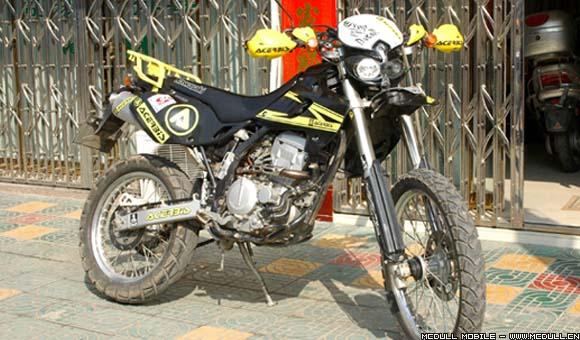 [出售]浙江温州地区出售川崎黑色改装越野KLX250一辆