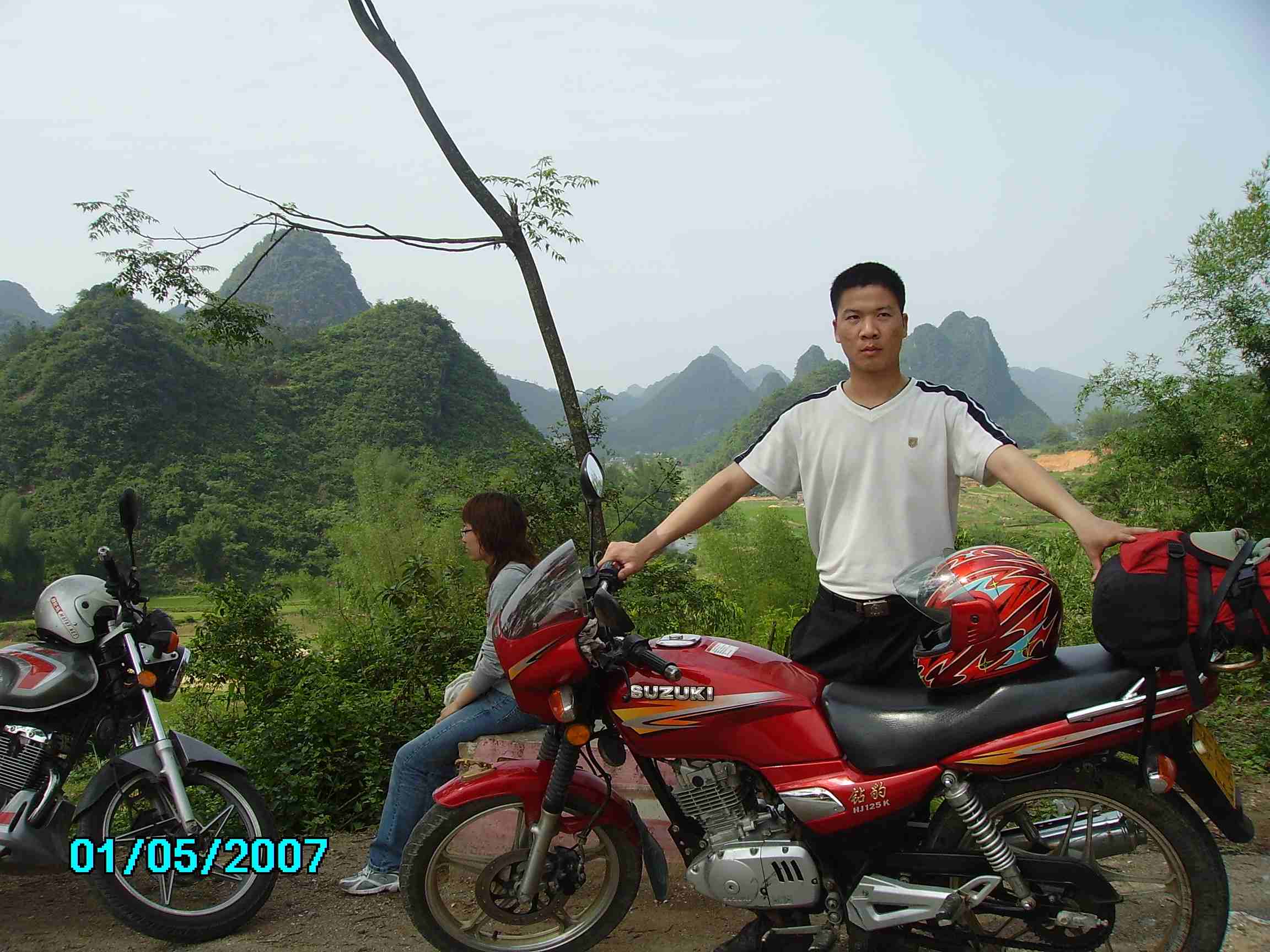 五一阳春闸坡摩托之旅，一路风景一路诗。