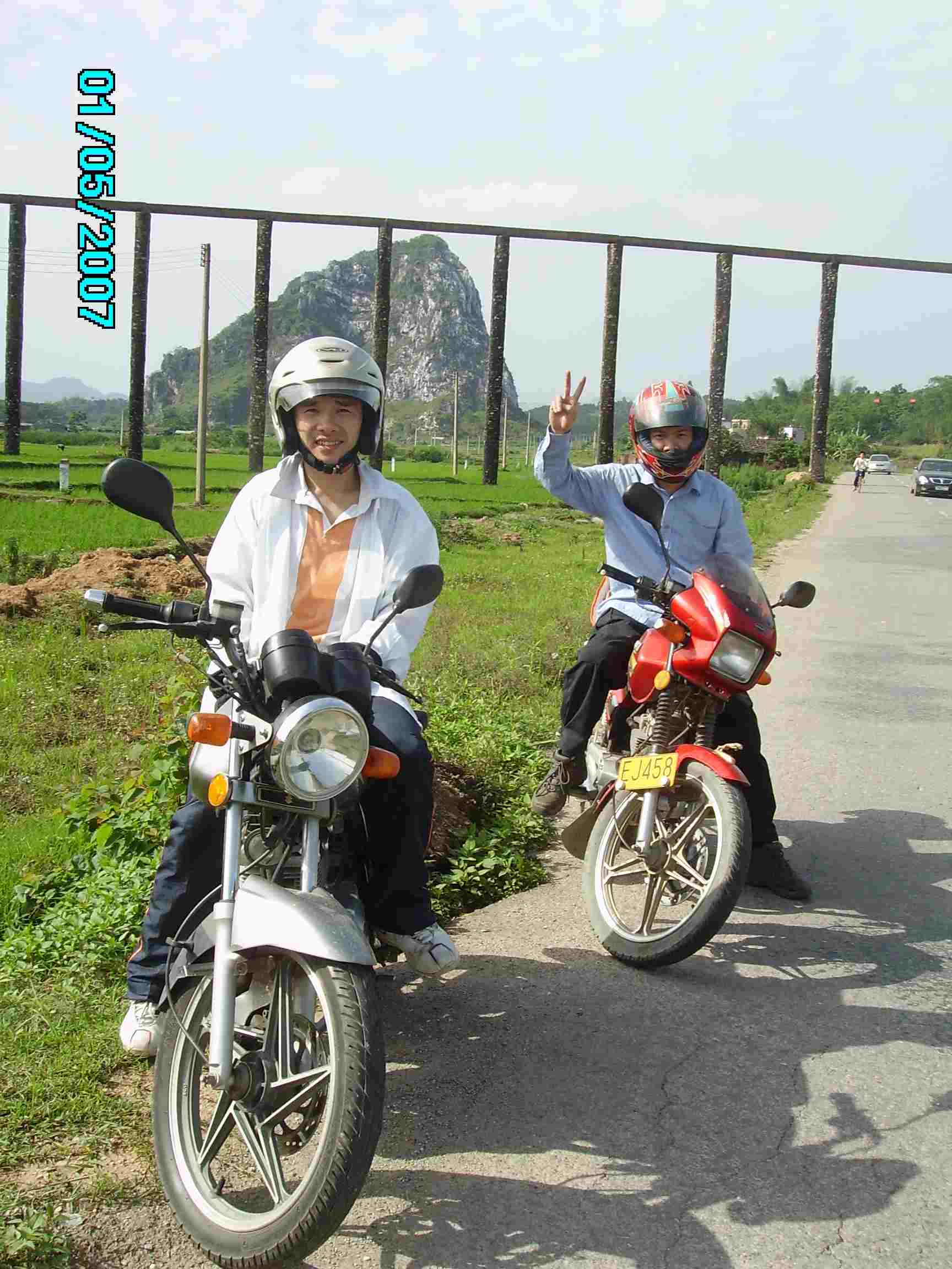 五一阳春闸坡摩托之旅，一路风景一路诗。