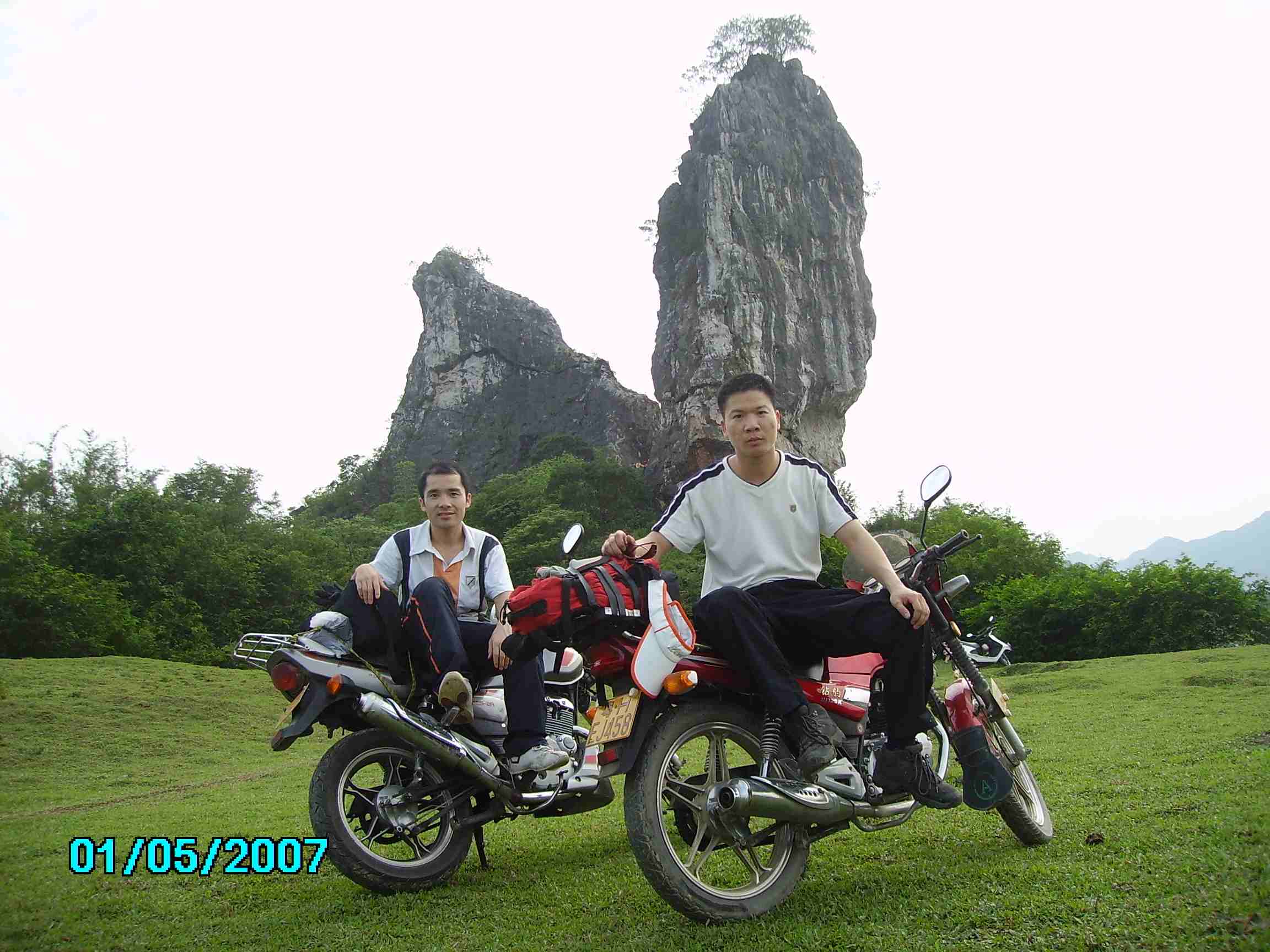五一阳春闸坡摩托之旅，一路风景一路诗。